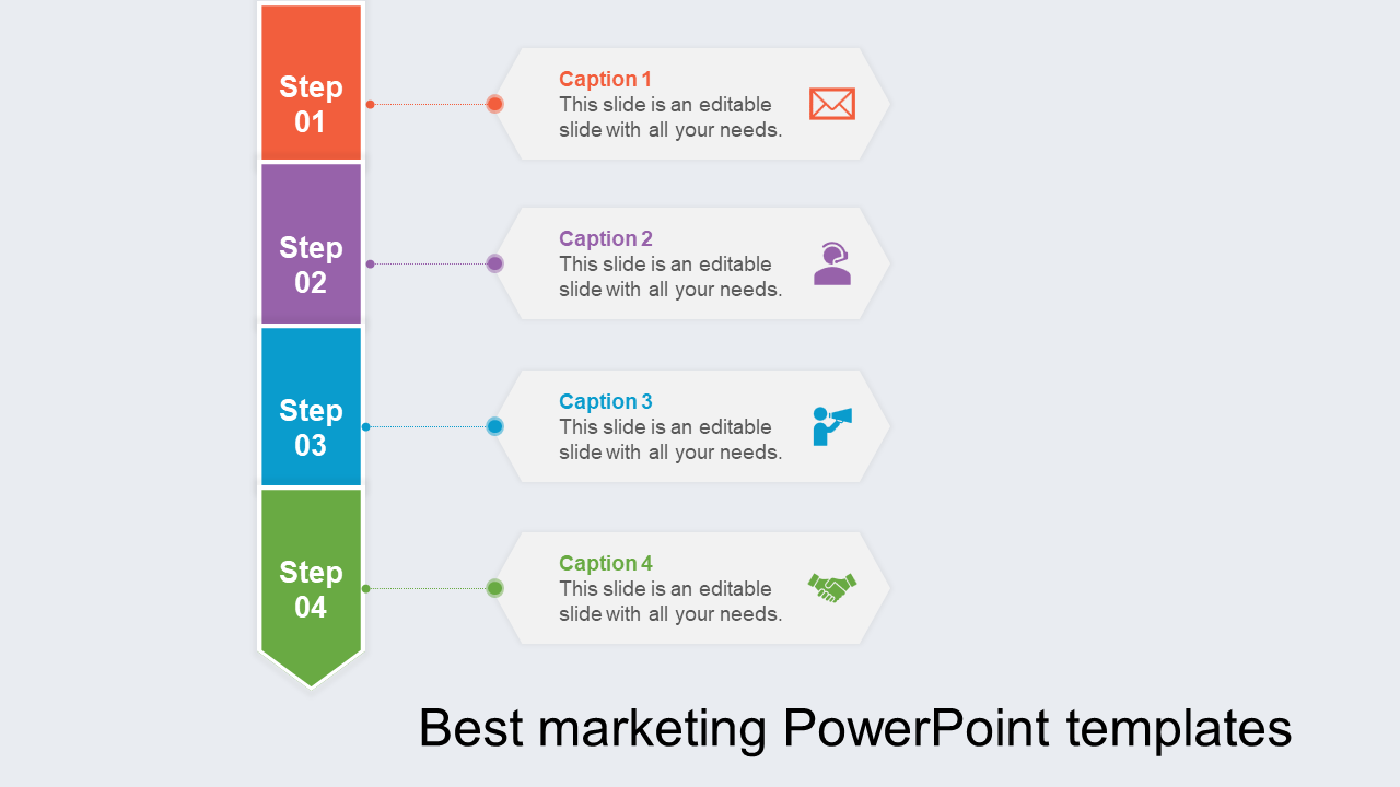Free - Attractive Best Marketing PowerPoint Templates Design